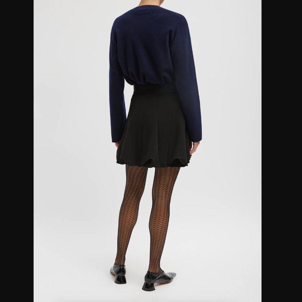 Tibi Wren Crepe Knit Skirt Size 0 NWT - Picture 8 of 8